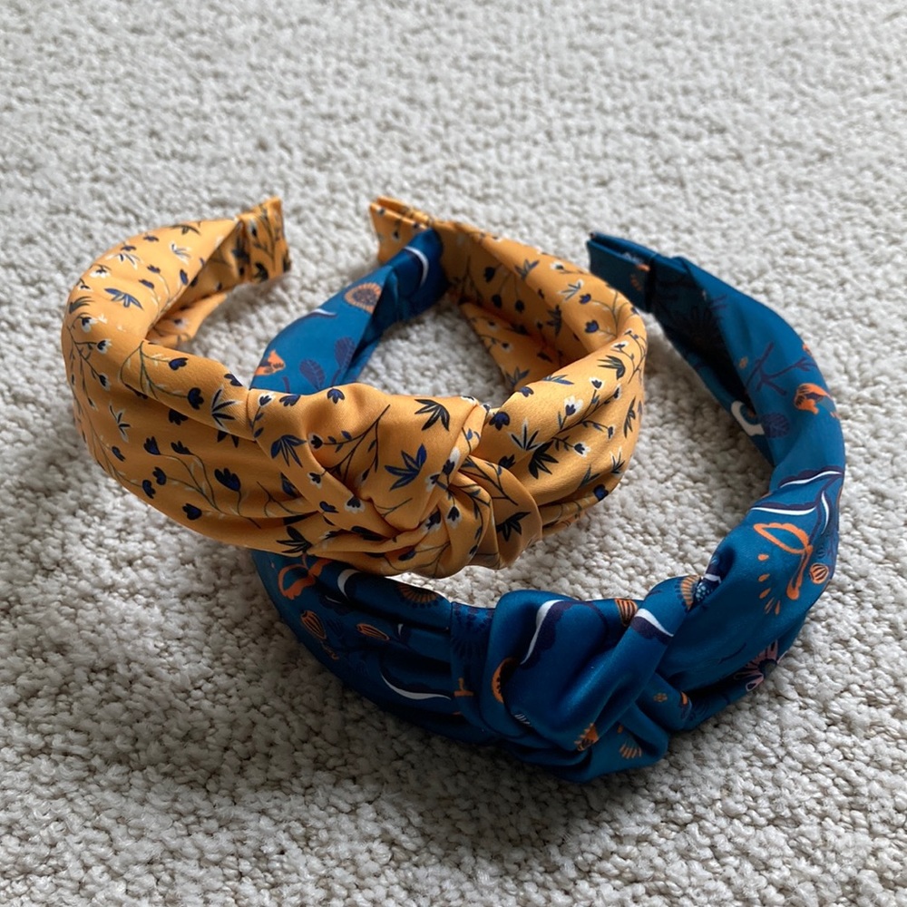 Headbands for hope pair of knotted headbands
